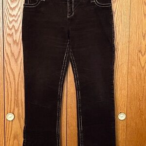 Women's Brown Corduroy Jeans